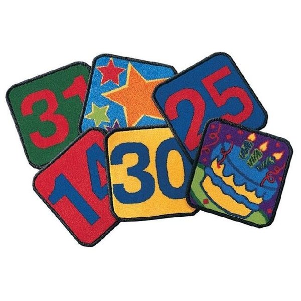 Carpets For Kids Carpets For Kids K135 Calendar Kit - Set of 35 K135